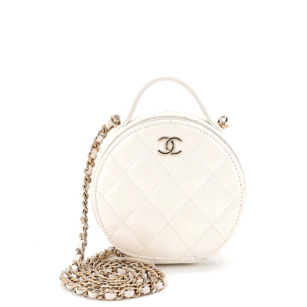 Chanel Handle With Care Round Vanity #233974C38B